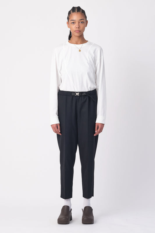 QUITTING Trousers- Black