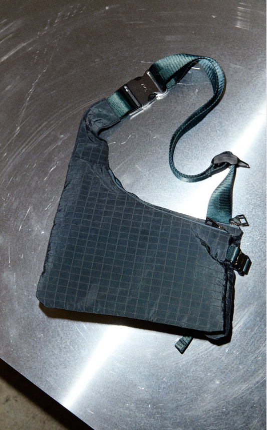 BELONGING Bag - SLATE Windowpane