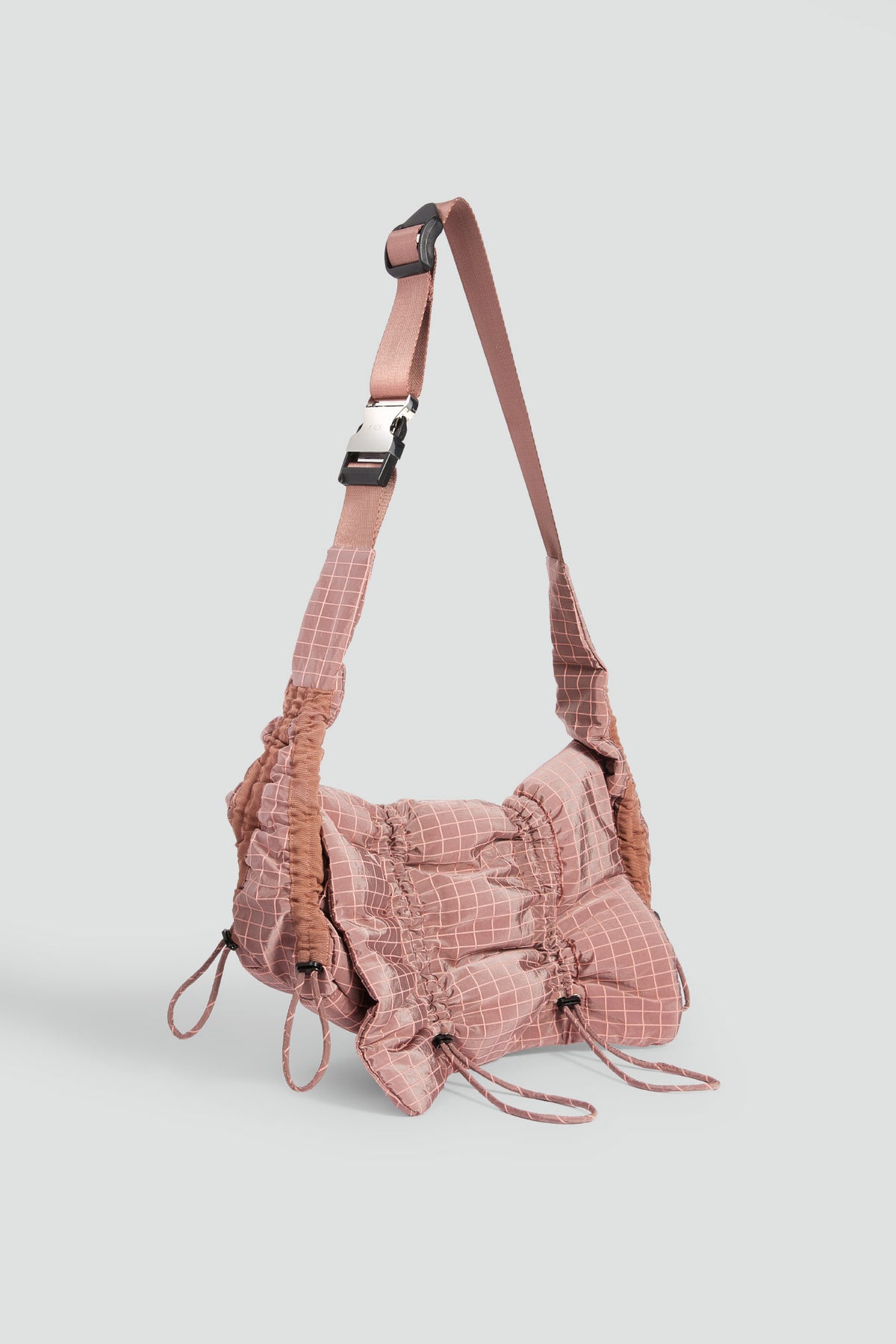 SENT Bag in ROSE Windowpane