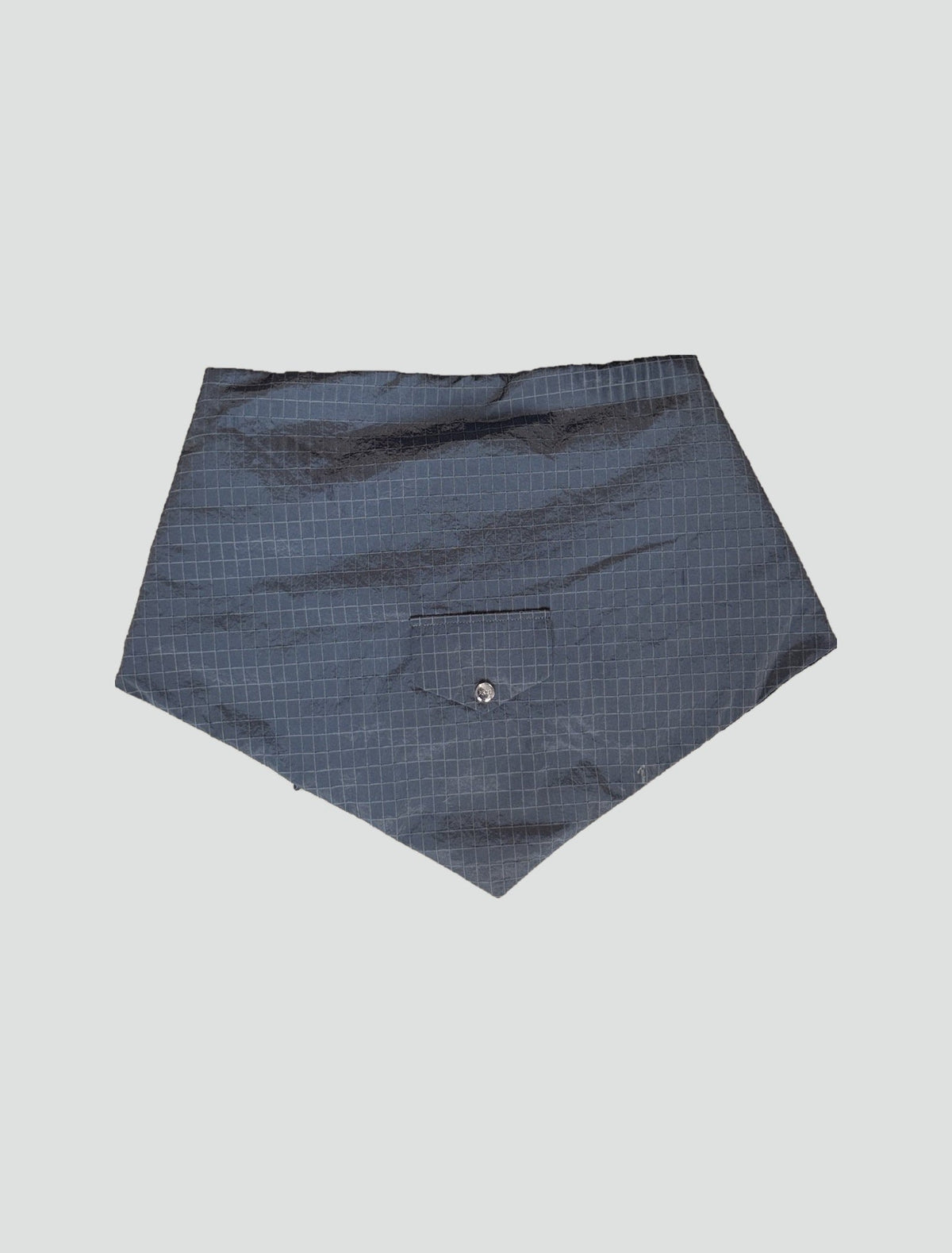 TWISTING Scarf - Slate Windowpane Ripstop