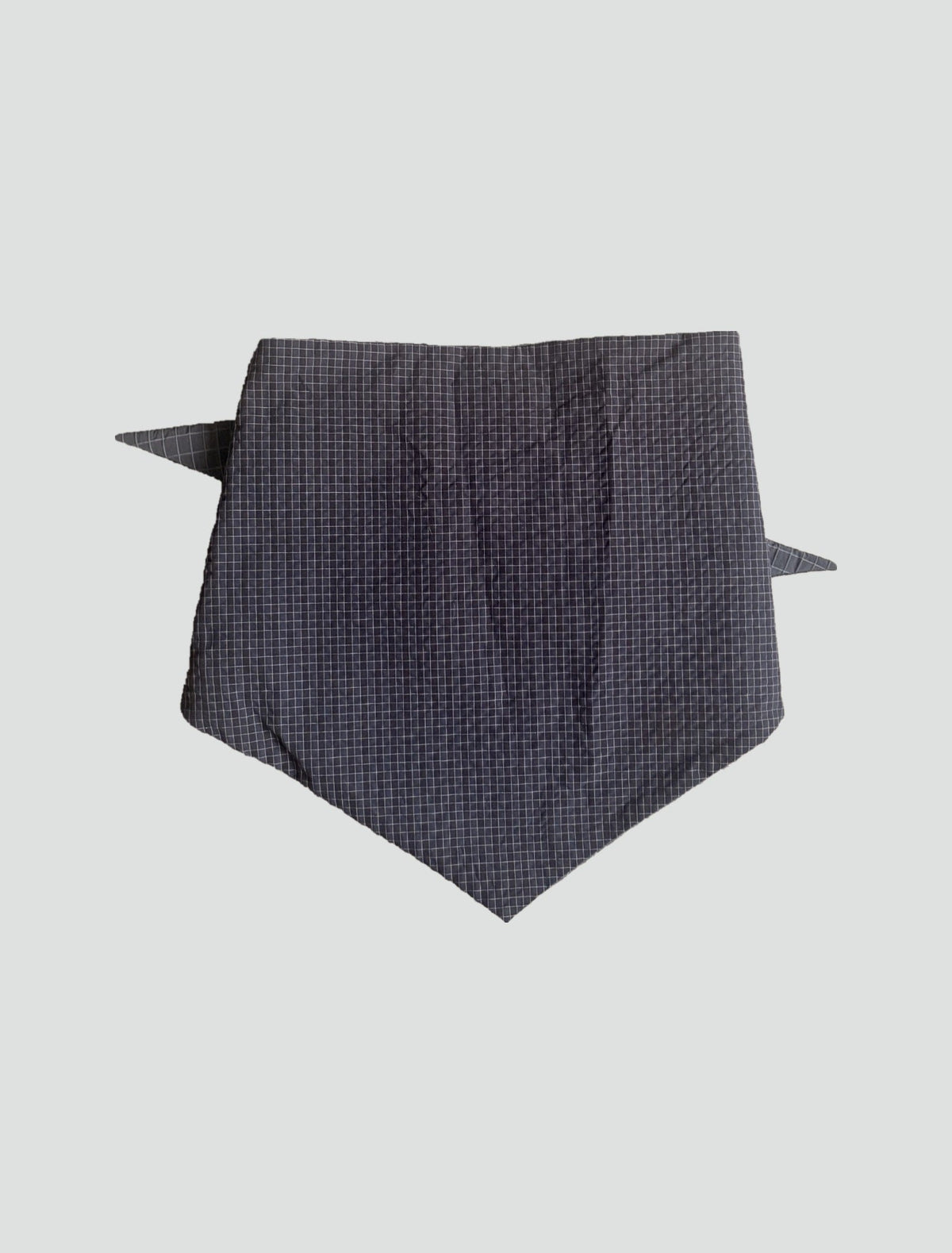 TWISTING Scarf - Slate Windowpane Ripstop