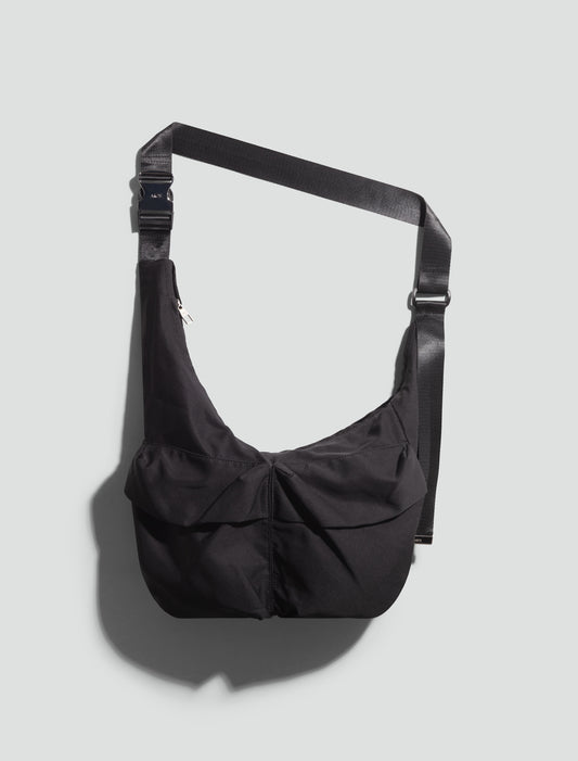 SECOND Bag in BLACK Recycled Polyester