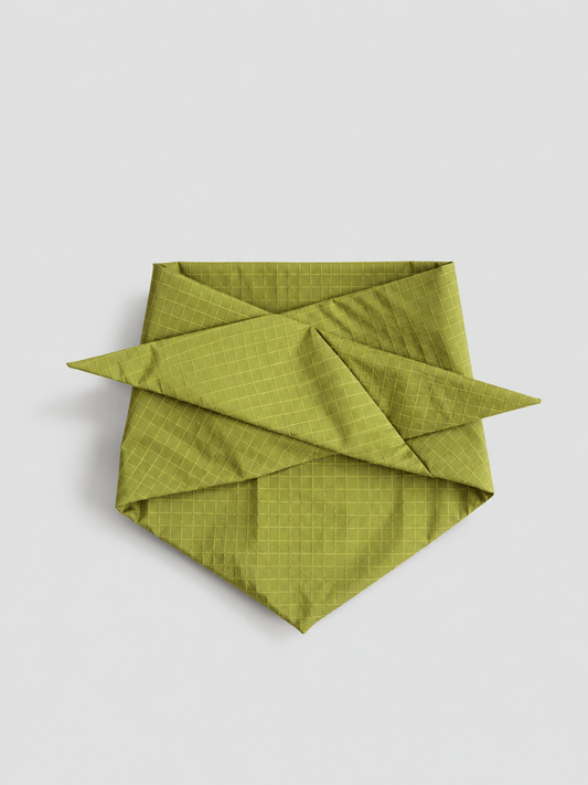 TWISTING Scarf - Canopy Windowpane Ripstop