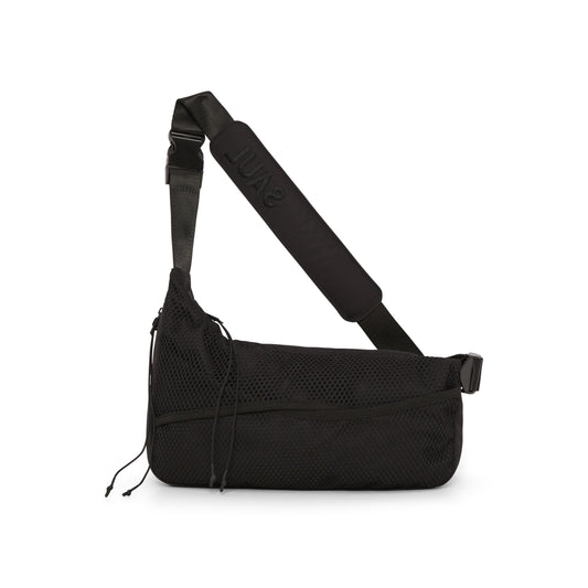 ARCS X Saul Nash Keyhole Sling Bag in Black