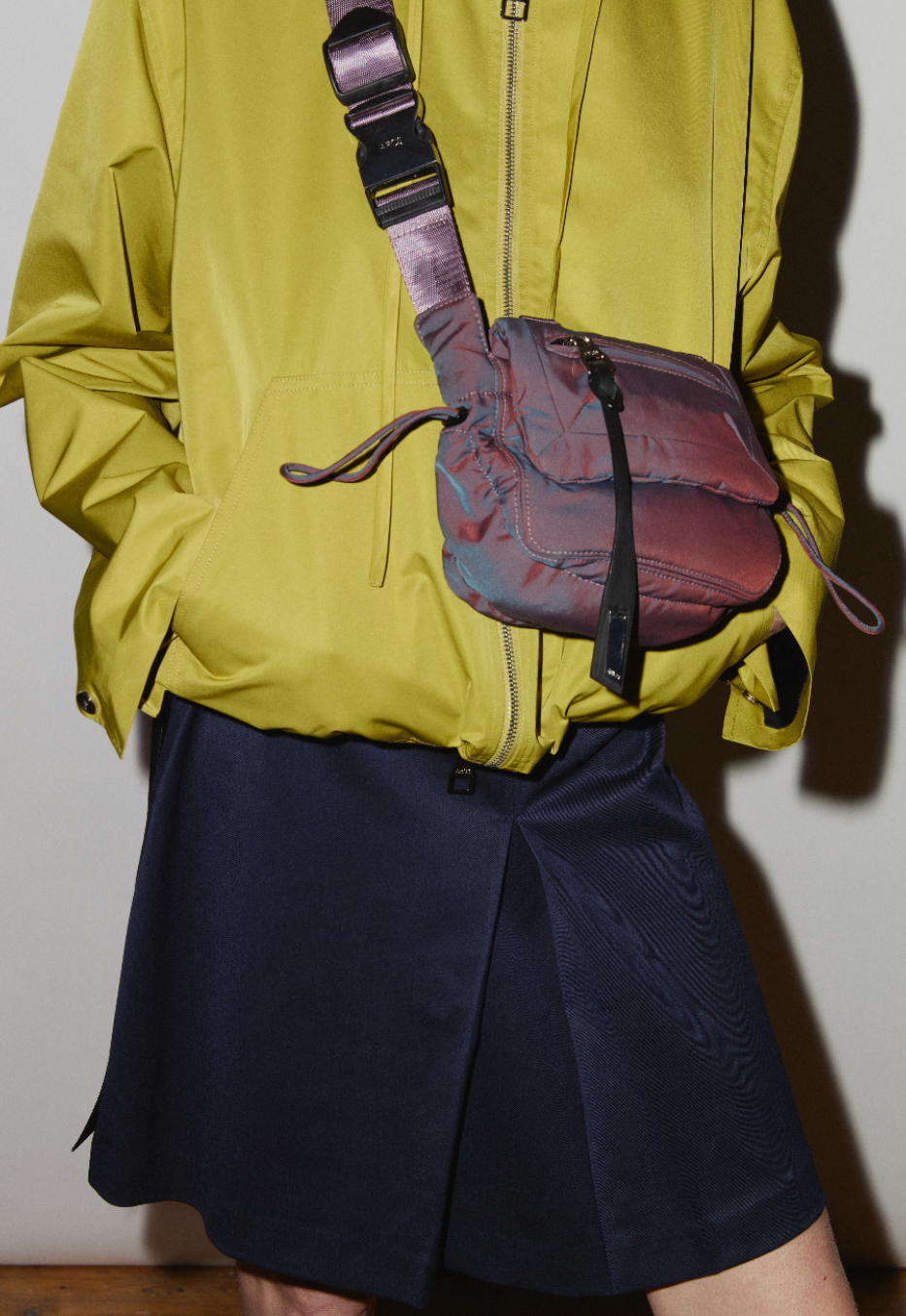 SENT Skirt - Navy Sports Wool