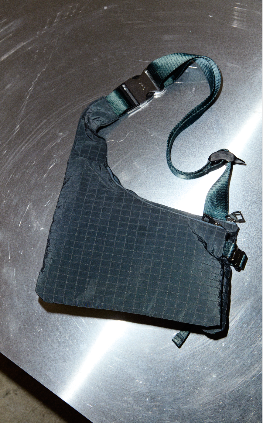 BELONGING Bag - SLATE Windowpane