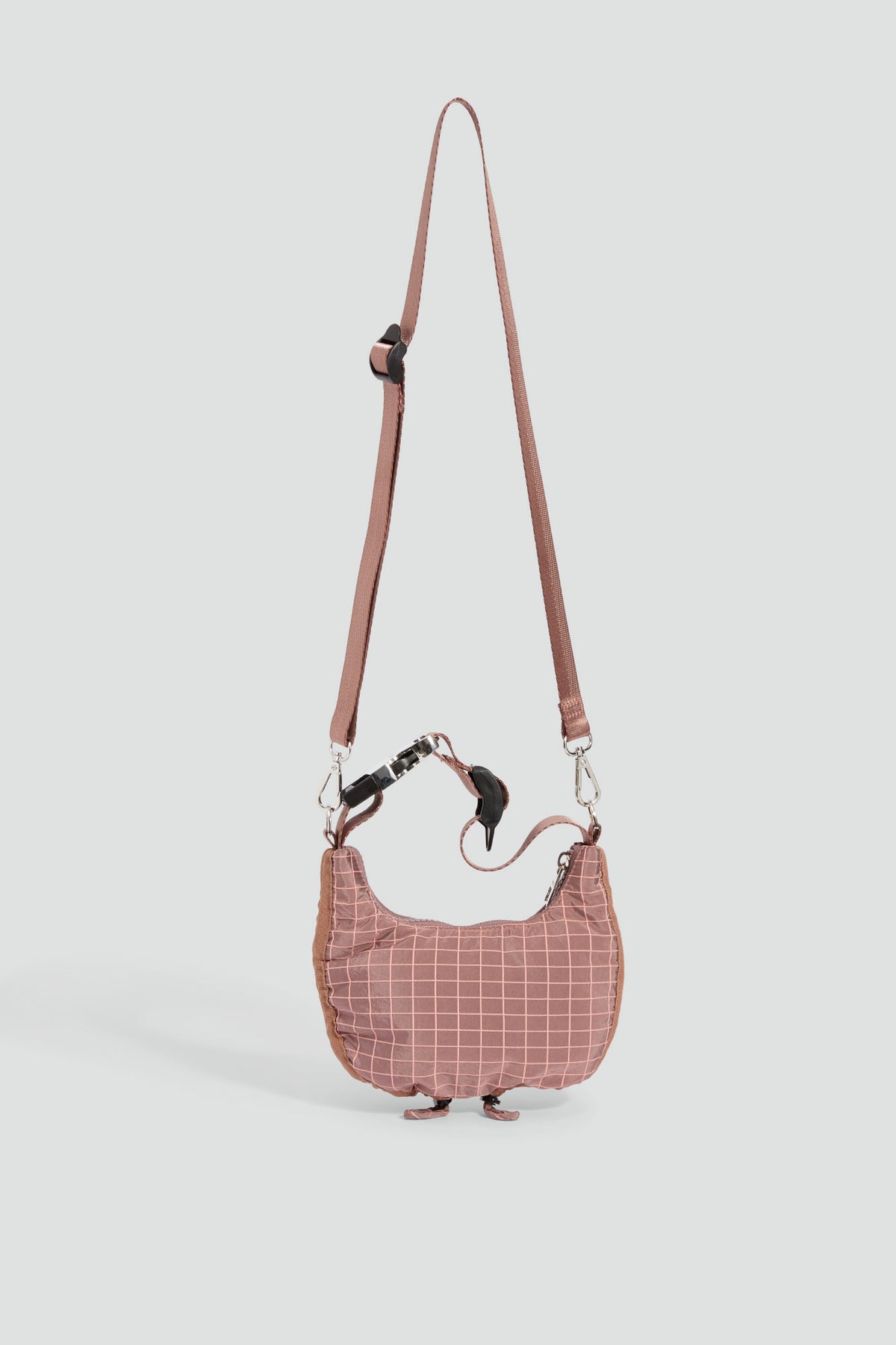 TIny HEY Sling Bag - ROSE Windowpane