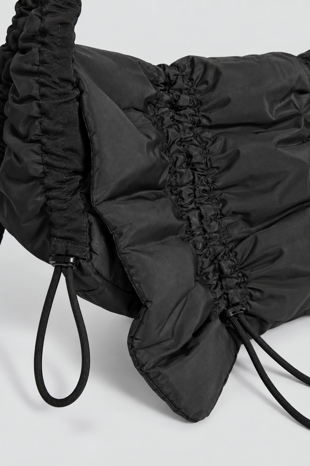 SENT Bag in Black Recycled Polyester