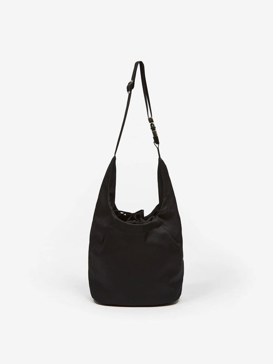SHARP Cross body in Black Recycled Polyester
